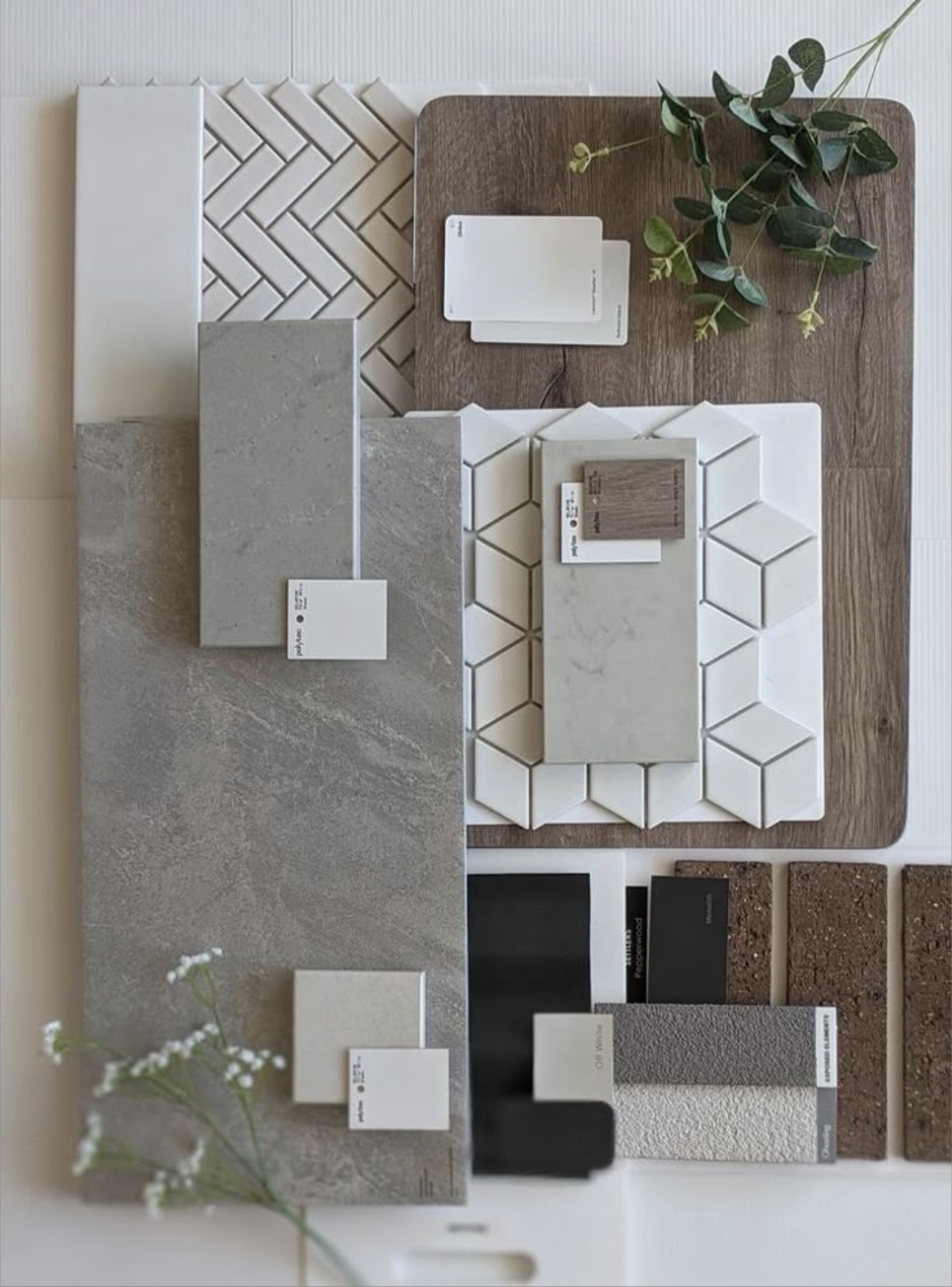 Moodboard interiérových farieb, materiálov a trendov 8